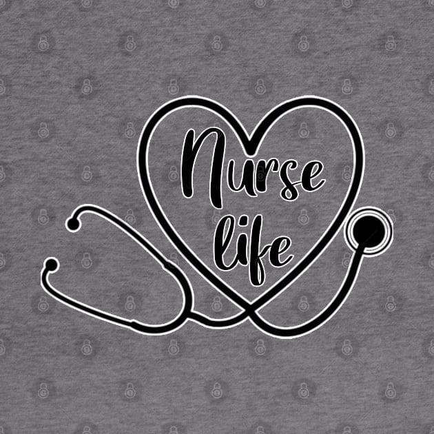 Nurse life. Nursing school health care hero. Perfect present for mom mother dad father friend him or her by SerenityByAlex